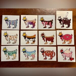 GOAT USA Stickers Sweet Treats (12)